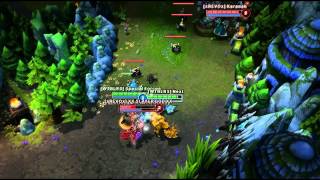 League of Legends- Blitzcrank GOD PULL