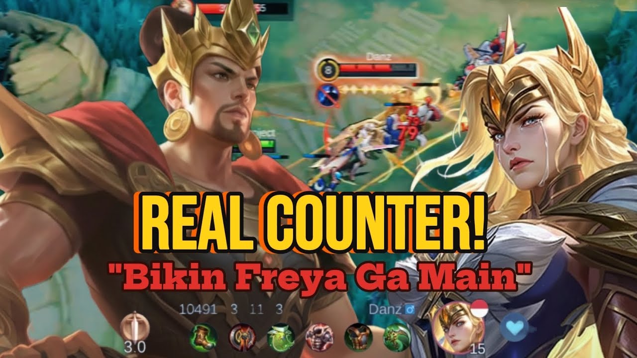 Freya Sampai Nangis di Solo Rank 😈 Minshitar Toxic! | Road To Immortal EP31