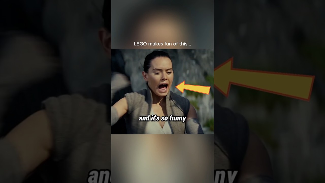 LEGO Makes Fun of This Star Wars Scene | Luke Teaches Rey the Force