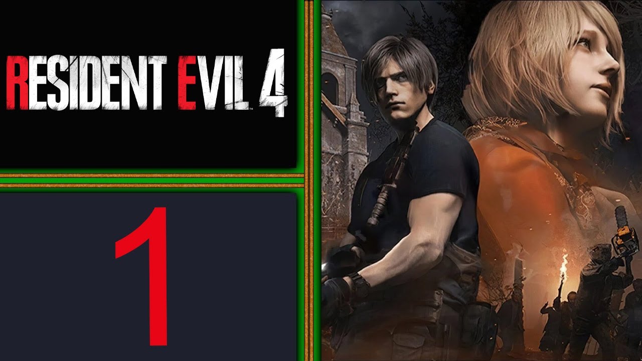 Resident Evil 4 Remake HARDCORE playthrough pt1 - One EPIC and Scary Start!  This Village is NUTS! 