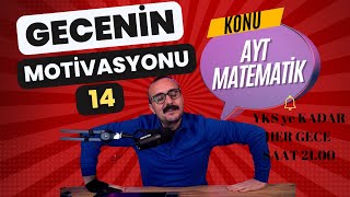 Gecenin Motivasyonu 14 Konu Tyt De Zaman Kontrolü - Yks Ye Kadar Her Gece 2100