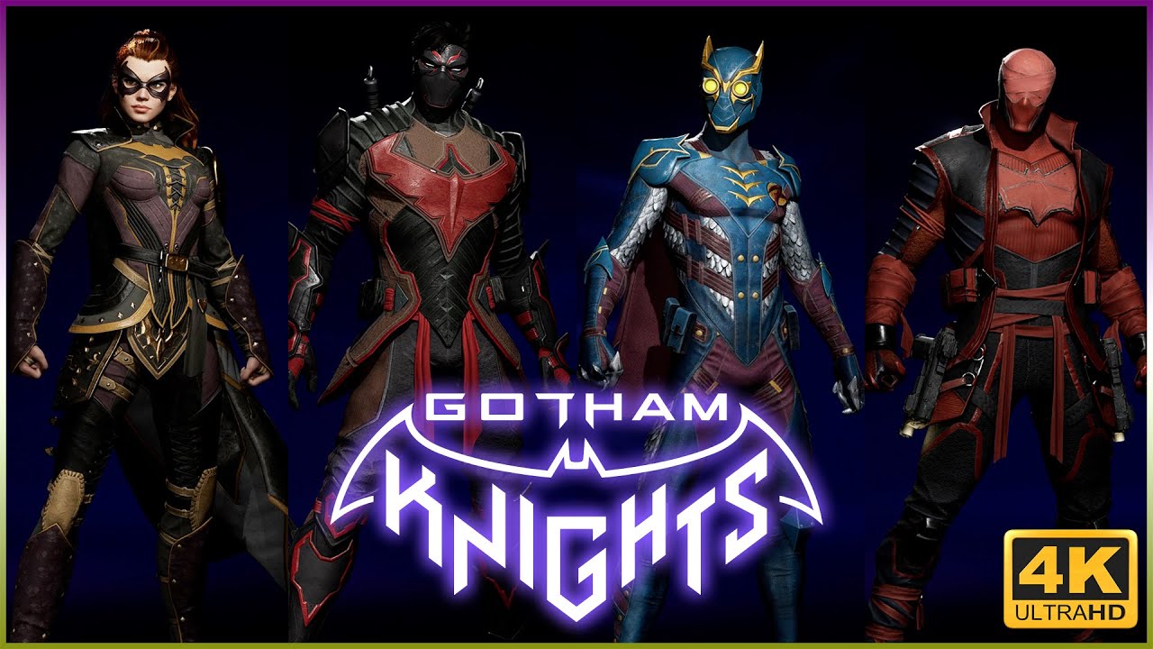 Playable Characters - Gotham Knights - EIP Gaming