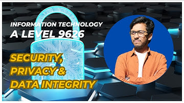 AS Level 9618 Security, Privacy and Data Integrity Simply Explained in 30 minutes.