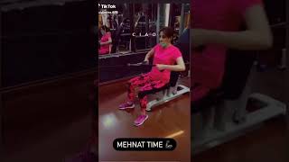 Gul Panra Gym Time