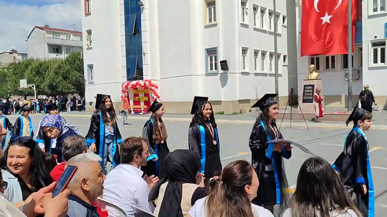 Nüzhet Usta Bilgincan İlköğretim okulu mezuniyet töreni 4-E 30.05.2025