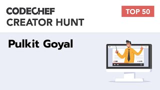Celebrity CodeChef Creator Contest | Pulkit Goyal | Chefina and Swaps (CHFNSWPS) Net Worth