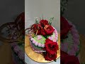Oval shape cake #homemade cake #viral#cake #cake decoration#🥰
