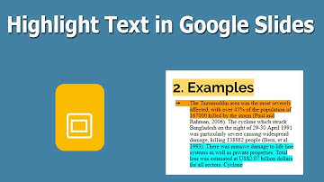 How to Highlight Text in Google Slides Presentation