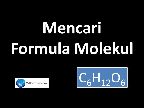 Video: Cara Mencari Formula Molekul