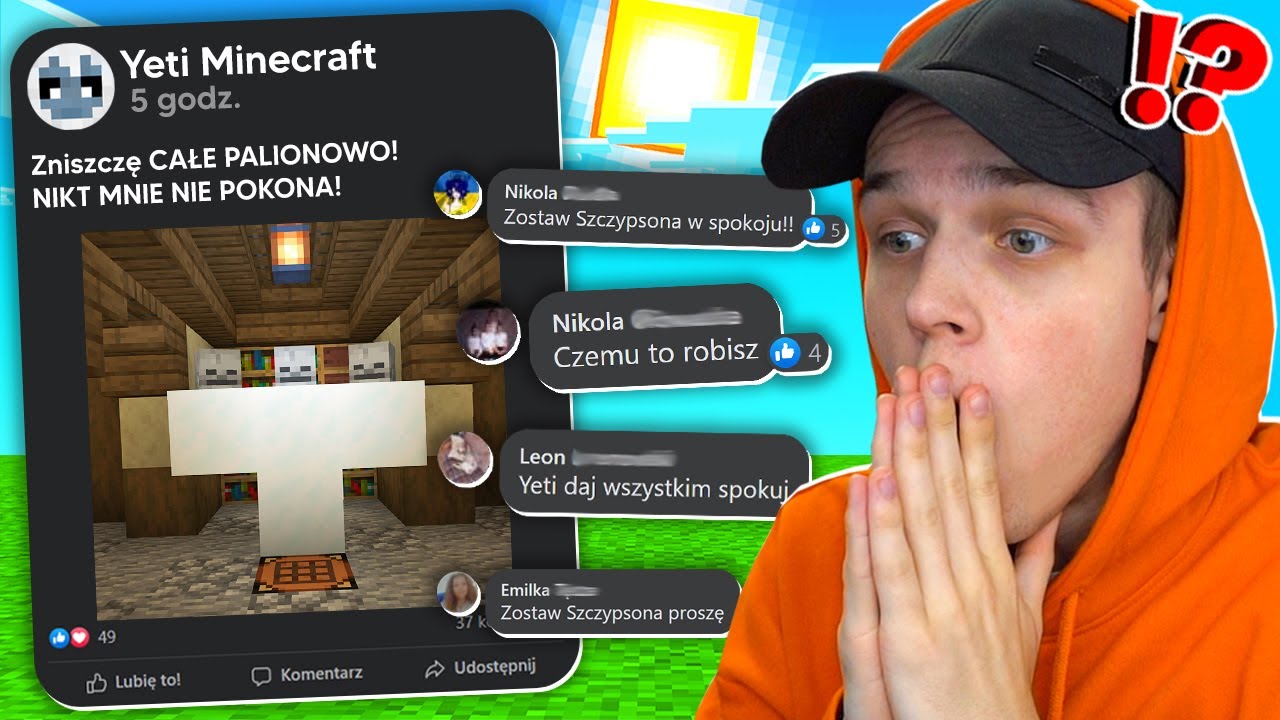 YETI PUBLIKUJE POSTY o PALIONOWIE! *to już przesada!*