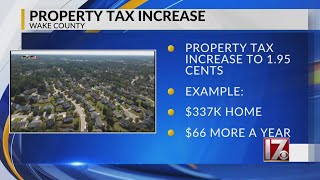Wake County leaders approve property tax hike above recommendation