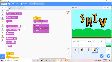 Scratch Programming - Animated Name Part 1