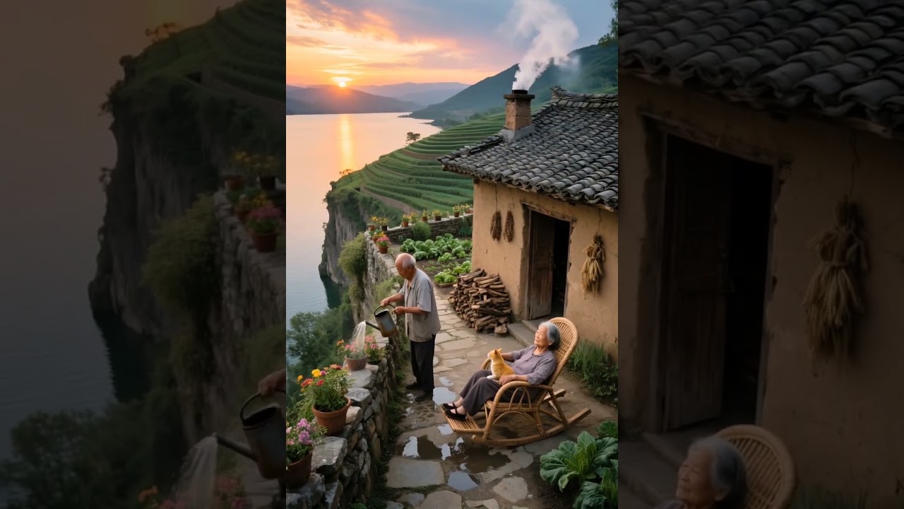 Gentle Rain & Rural Serenity