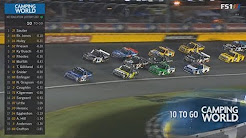 NASCAR Camping World Truck Series 2018. Charlotte Motor Speedway. Last Laps