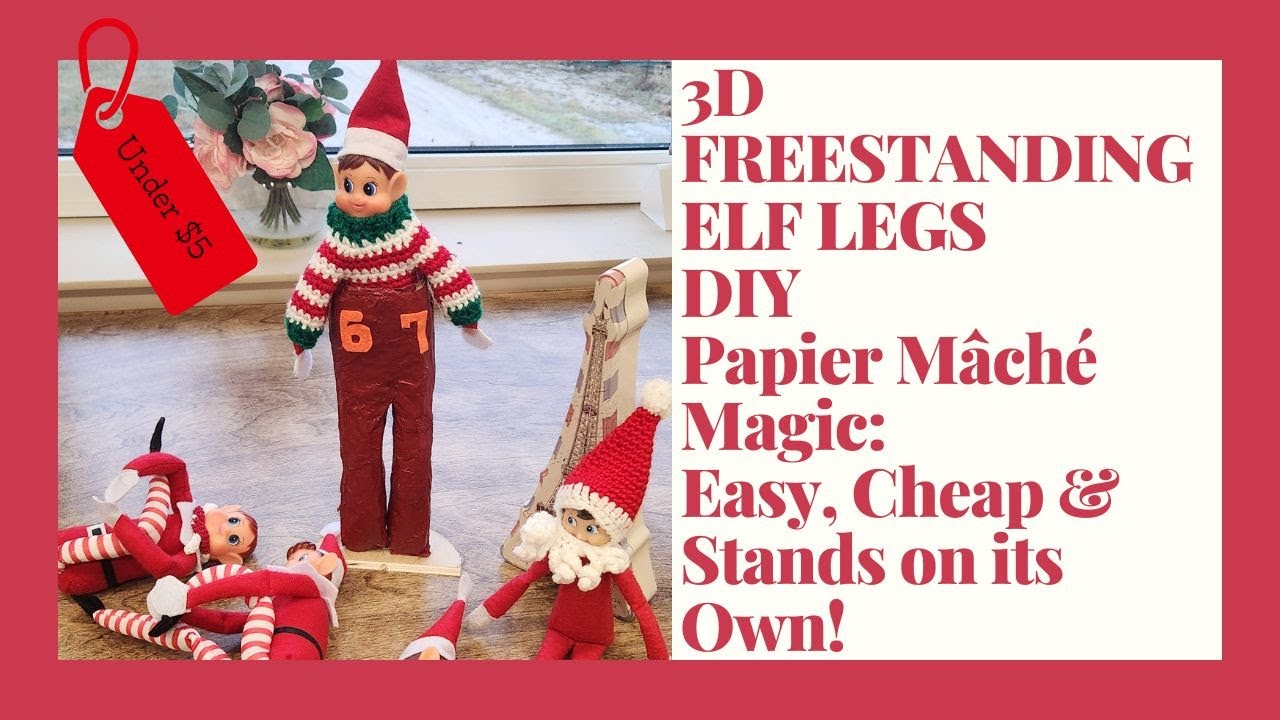ПРОСТЫЕ 3D-ноги эльфа своими руками! | Просто, дёшево и стоит самостоятельно!