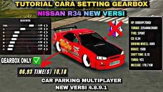How To Set The Gearbox Of The Nissan R34 New Version Of Car Parking Multiplayer 4891