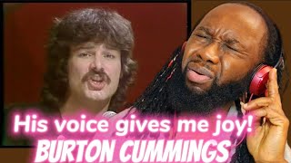 BURTON CUMMINGS - I'm scared REACTION - This guy is one of the greatest voices! first time hearing