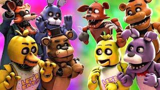 Fnaf Top 5 Fnaf Vs Fight Animations