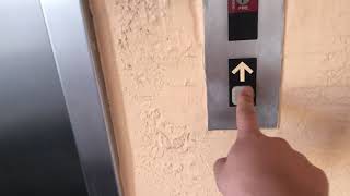 Epic Fail! ThyssenKrupp Impulse hydraulic elevator @ 2000 Main Street (Weston Town Center)