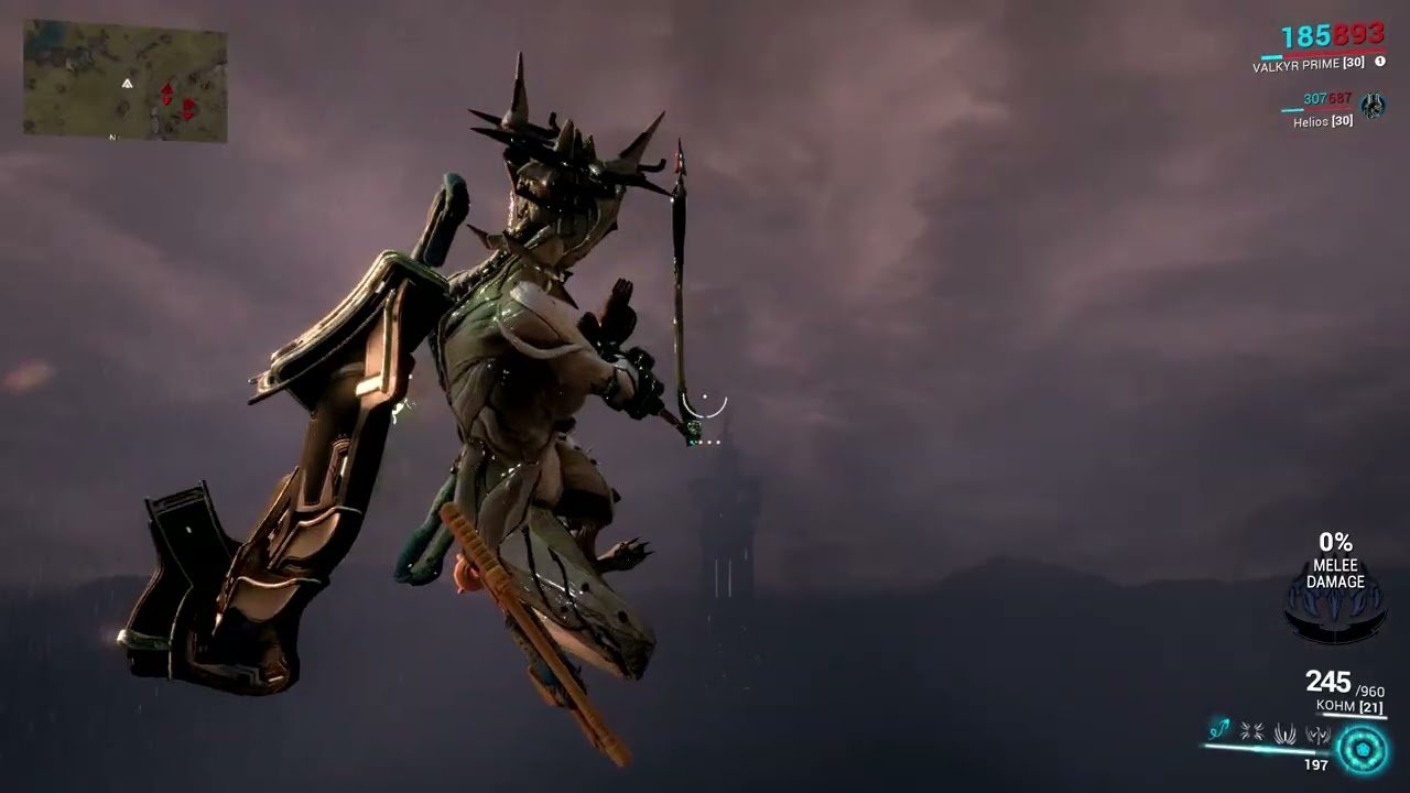 Warframe - 500 Meters in a Single Slide Sleds of Sunshine achievement (This method still works.)