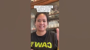 2 main actions 4/in 2023: resolve or remove Resolve SOS shiny object syndrome, focus on 1 main thing