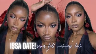 FALL DATE NIGHT MAKEUP TUTORIAL | sexy berry glam 🍇 *new Patrick Ta palette 🤭 