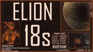 Warframe | Elion Speedrun 18s [World Record]