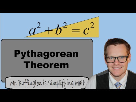 Math 8 Lesson 28: Pythagorean Theorem (Simplifying Math) - YouTube