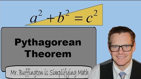 Math 8 Lesson 28: Pythagorean Theorem (Simplifying Math)