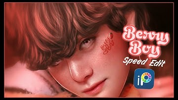 Berry Boy 🍓 | WATCH ME EDIT | Speed Edit | IbisPaintX (Ft. Kim Taehyung)