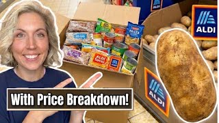 Stretching Every Dollar: $50 ALDI Grocery Haul