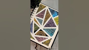 Try out this beautiful mandala 💕😍💫✨ #art #paintingtechniques #shortsviral #ytshorts #diy