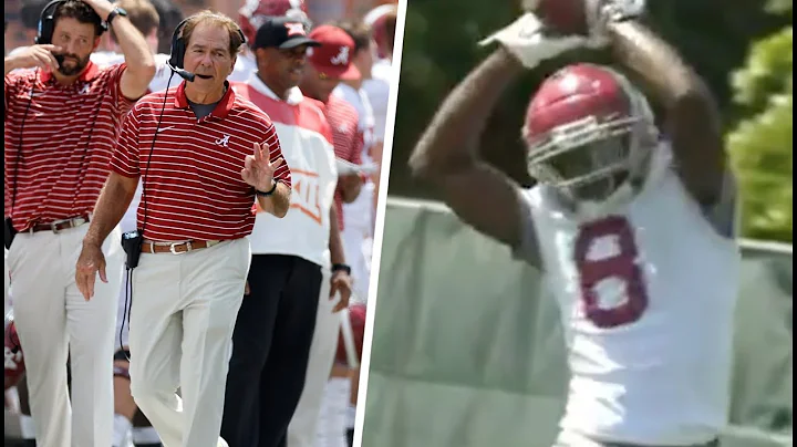 Nick Saban provides status update on Alabama WR Ty...