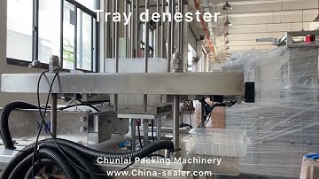 Automatic tray denester