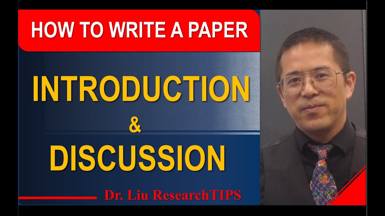 028 How To Write The Introduction And The Discussion Section In A