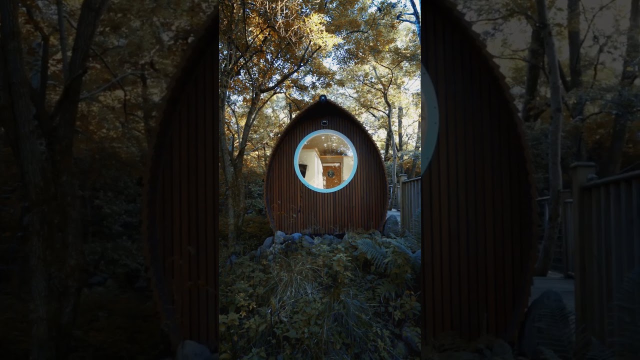 RiverBeds Luxury Wee Lodges in the autumn 