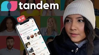 TANDEM APP: LA RED SOCIAL para APRENDER IDIOMAS GRATIS con NATIVOS.📚🗣| Mariah | Pallizone screenshot 4