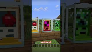 Minecraft's New Trading Card Mod!