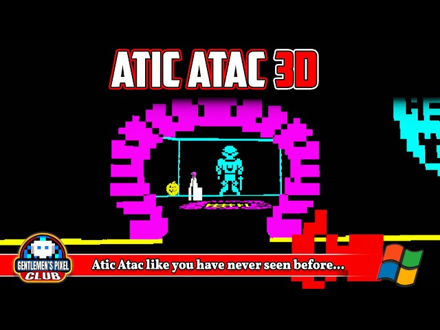 Atic Atac 3D on Windows | The 1983 ZX Spectrum Legend Gets a Full