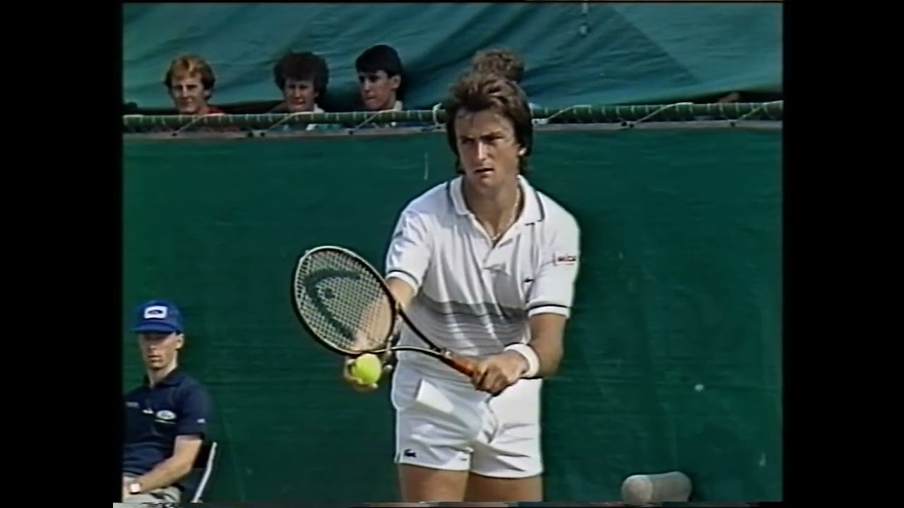 McEnroe-Leconte, '85 Australian Open 4th round, Extended Highlights