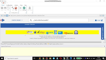 Scraping data from multiple listings pages of Carrefour.ar website using Webharvy