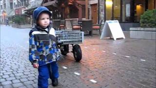 Alexs First Time Skiing