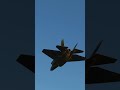 Rare F-35C Golden Hour Footage #fighter #jets #shorts