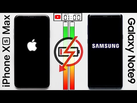 iPhone XS Max vs. Galaxy Note 9 Battery Test