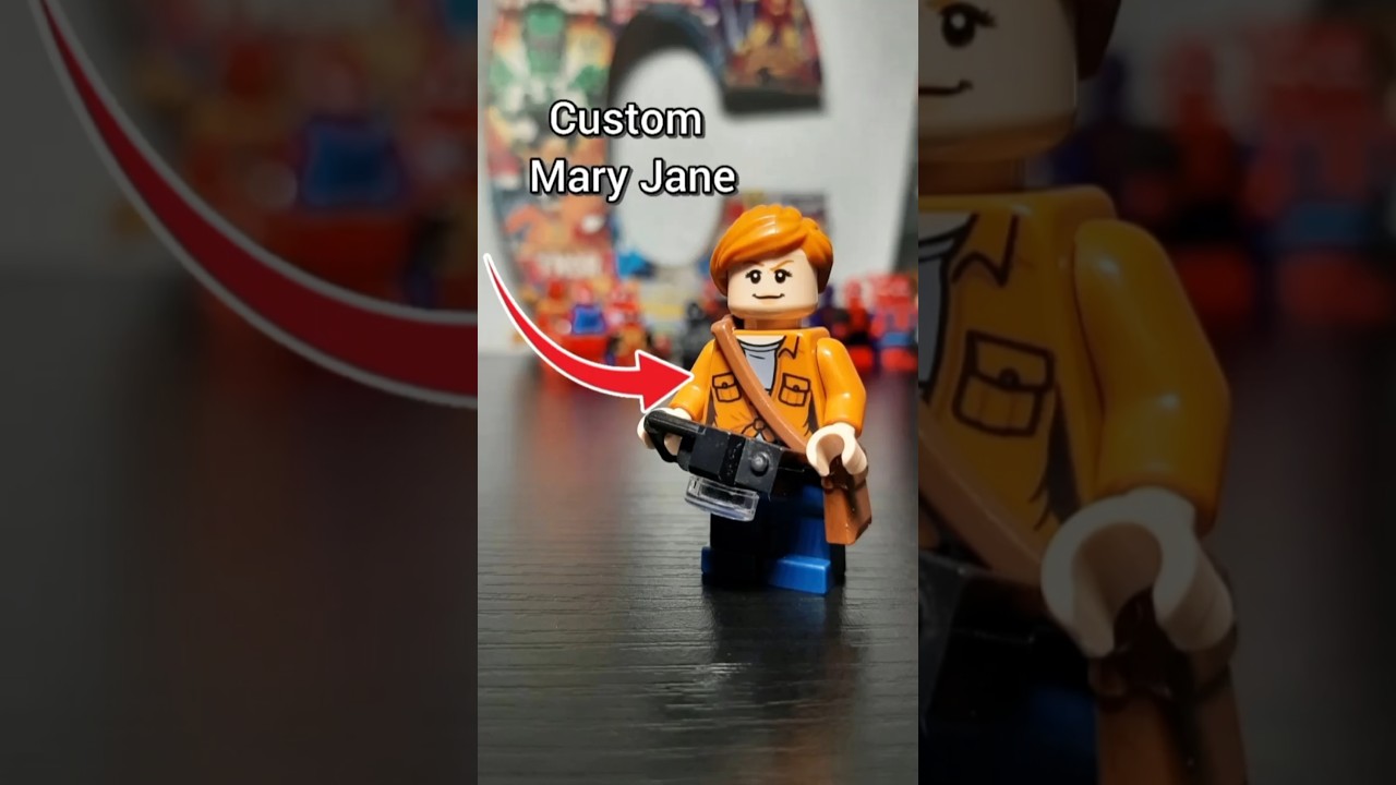 Creating a Mary Jane LEGO Minifigure 🔥🔥