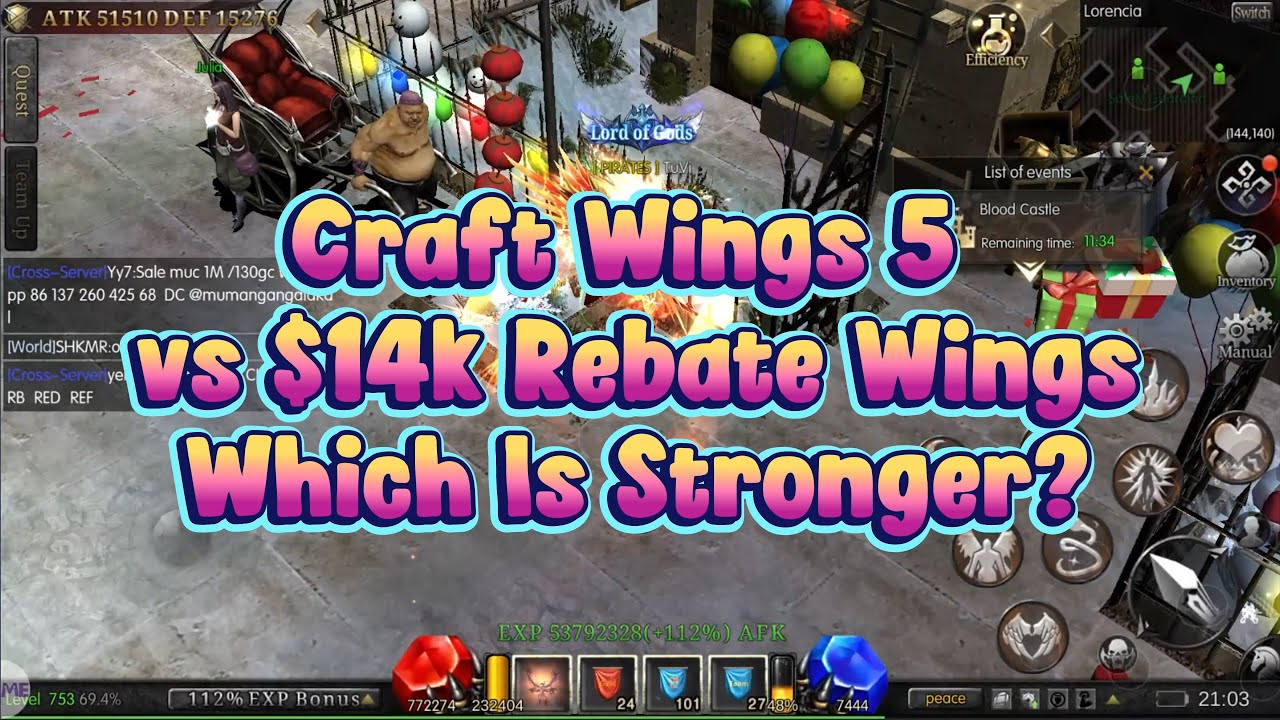 Crafted My Own Wings 5 After 3 Months - Testing Them in Ethereal!