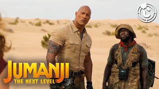 When you check your character stats | Jumanji: The Next Level