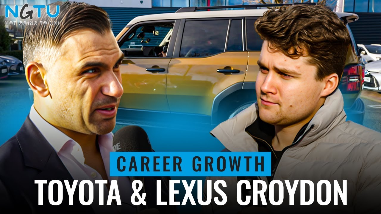 Career Growth at Toyota & Lexus Croydon: From Valeting to Management