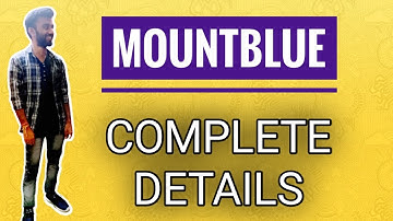 MOUNTBLUE complete details preparation interview experience