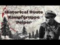 Historical route Kampfgruppe Peiper - Battle of the Bulge documentary